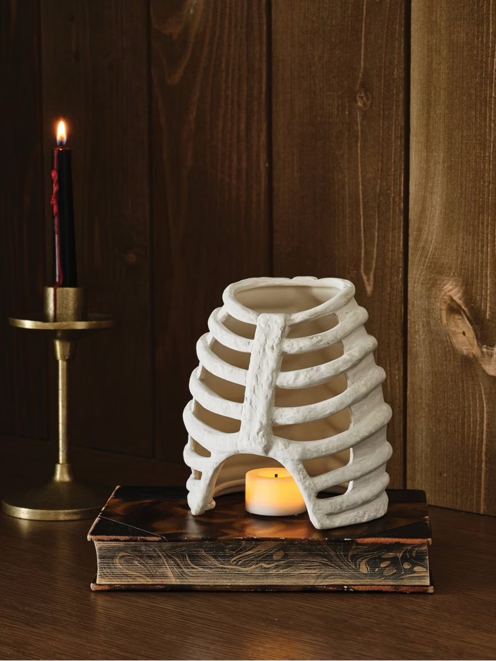 Halloween Rib Cage Candle Holder - Threshold™